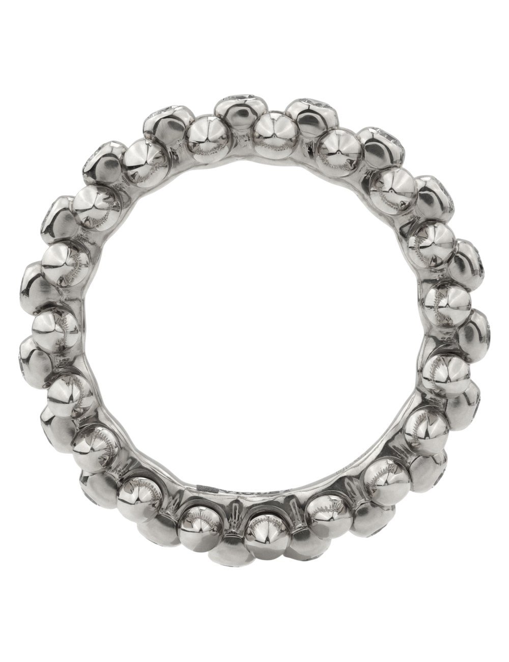 Кольцо из белого золота c бриллиантами