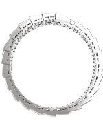 Браслет из белого золота c бриллиантами и малахитом