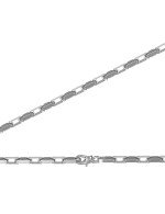 Цепь из белого золота