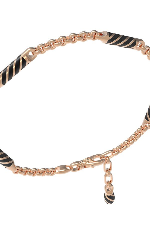 Браслет из золота c эмалью