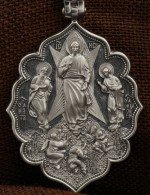 Образок из белого золота