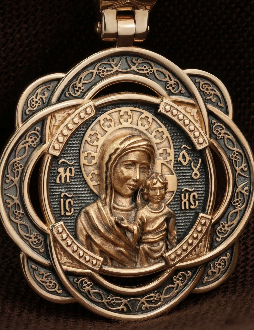 Образок из золота