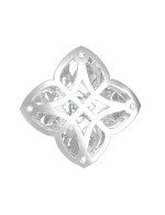 Подвеска из белого золота c бриллиантами