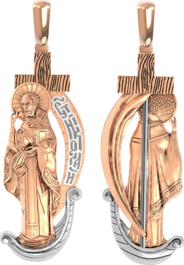 Образок из золота