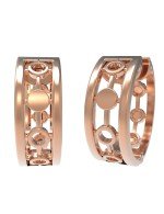 Серьги из золота c бриллиантами