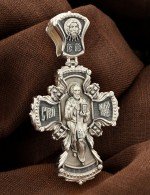 Крест из серебра 925 пробы