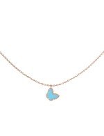 Колье из золота c бирюзой