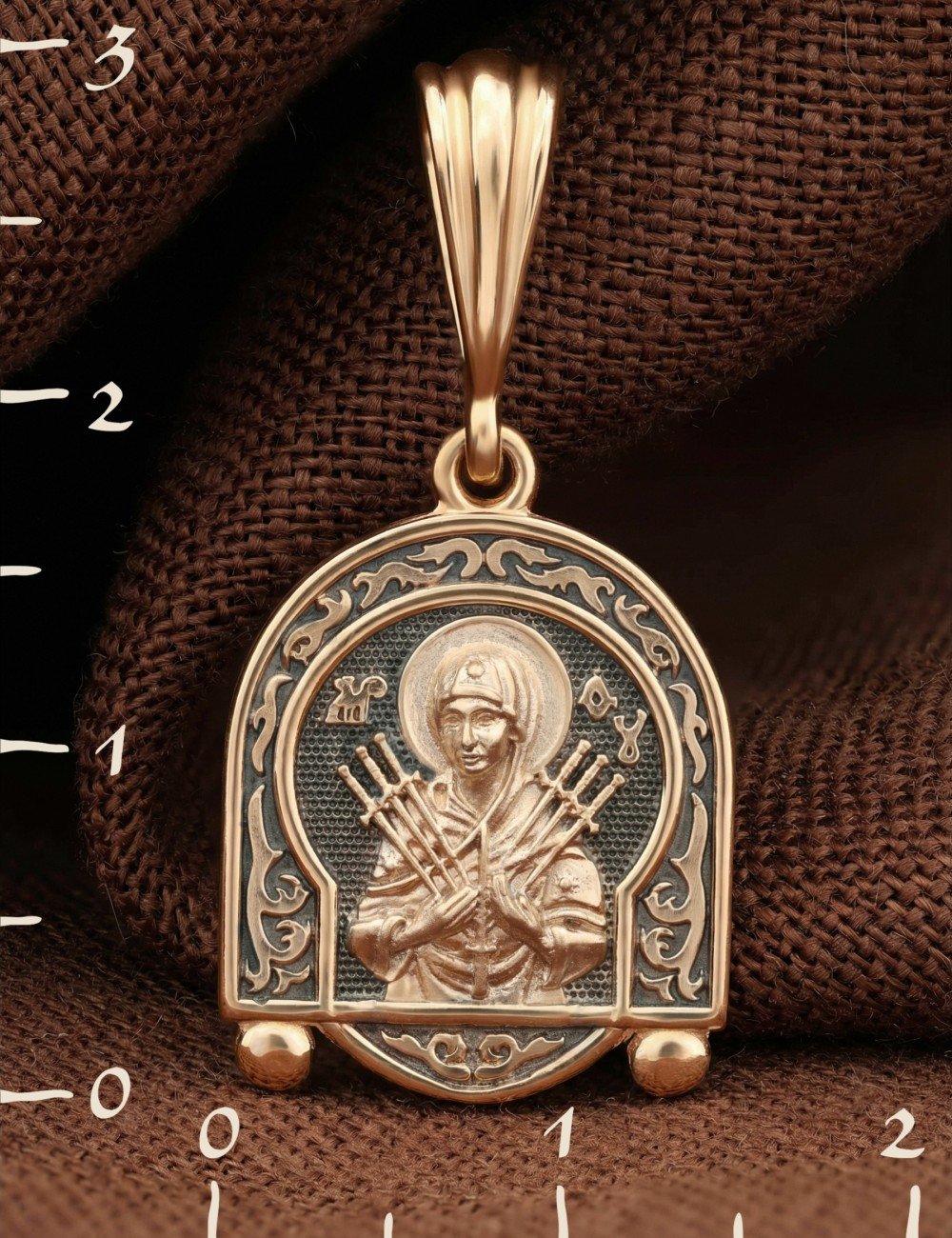 Образок из золота