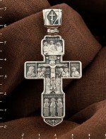 Крест из серебра 925 пробы