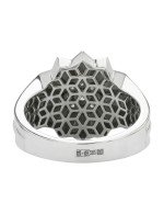 Кольцо из белого золота c бриллиантами