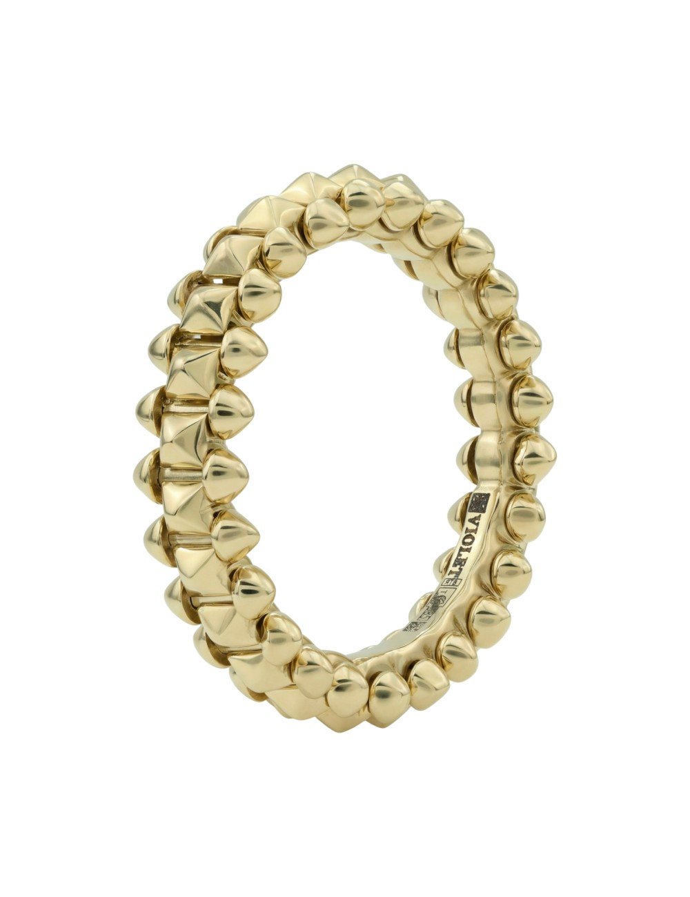 Кольцо из лимонного золота