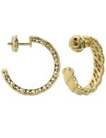 Серьги из лимонного золота