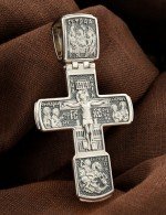 Крест из серебра 925 пробы