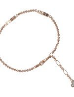 Браслет из золота c бриллиантами, малахитом и перламутром