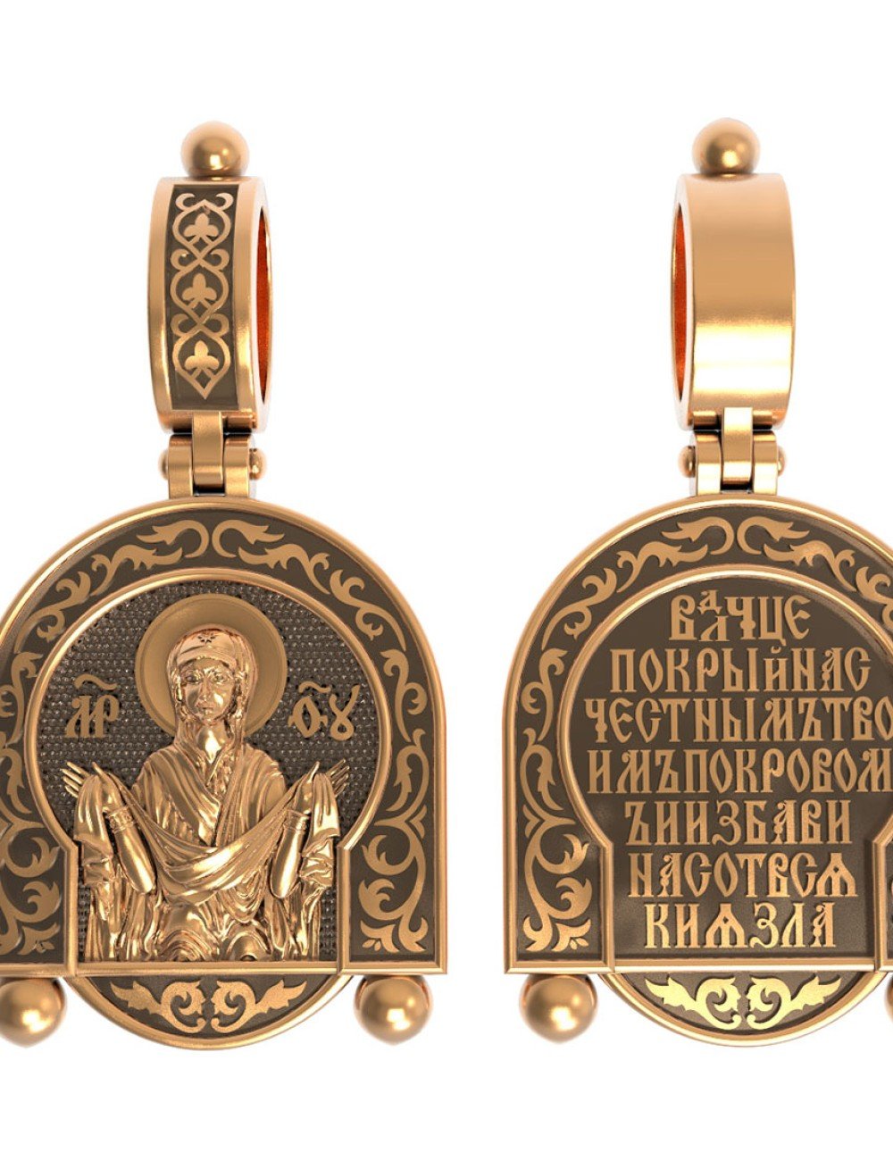 Образок из золота