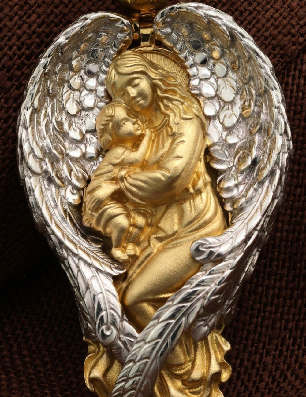 Образок из лимонного золота