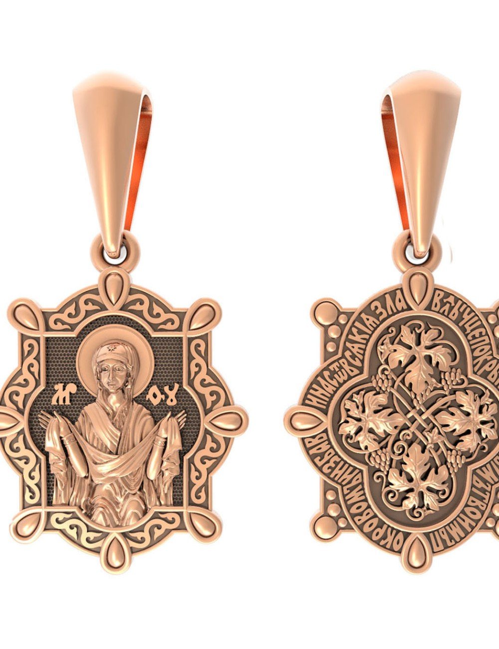 Образок из золота