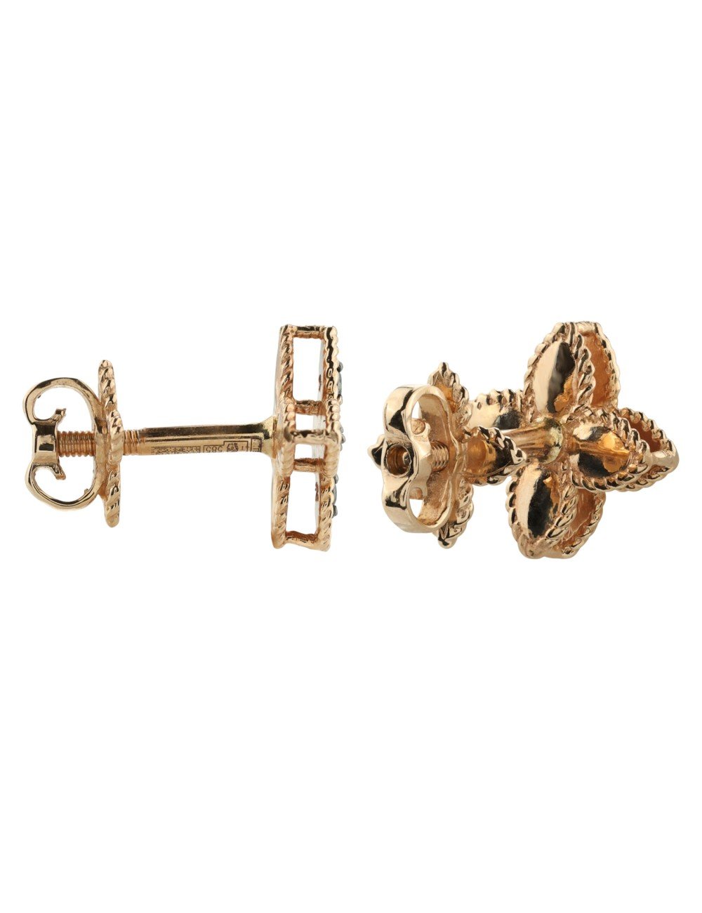 Серьги из золота c бриллиантами