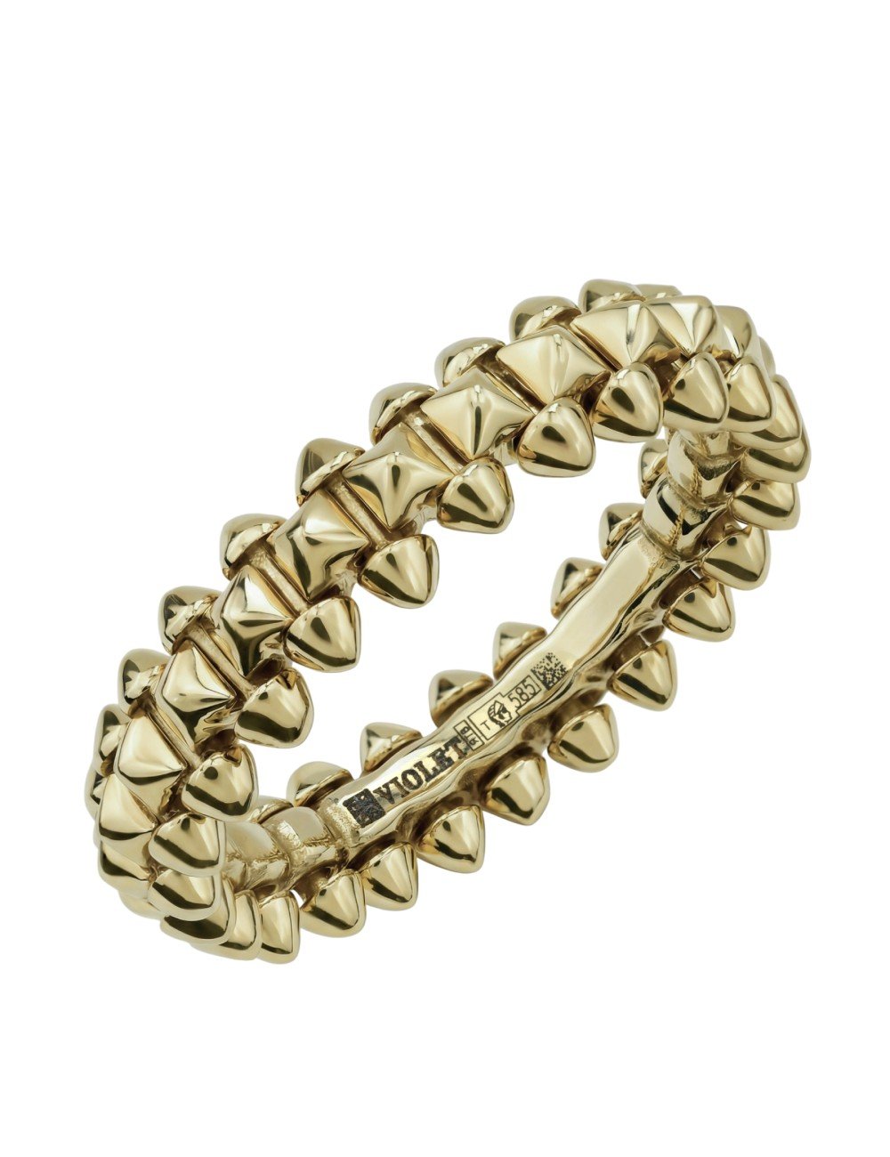 Кольцо из лимонного золота