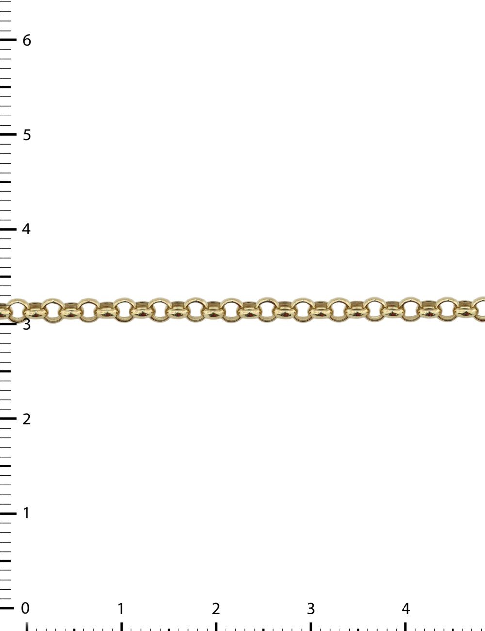 Цепь из лимонного золота