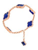 Браслет из золота c лазуритом