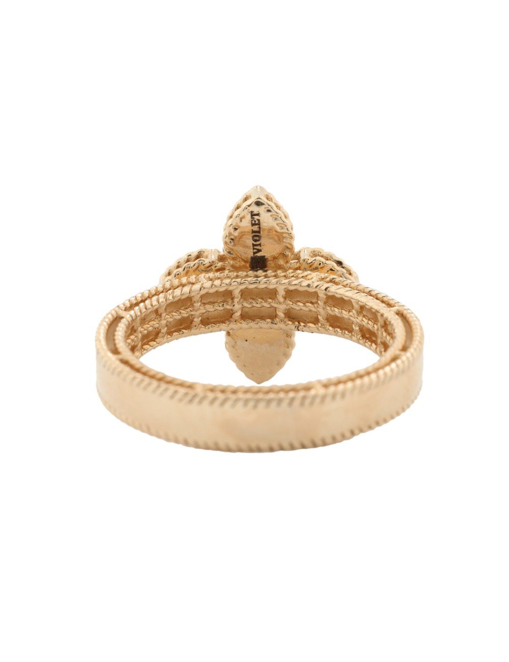 Кольцо из золота c бриллиантами и ониксом