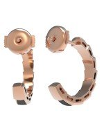 Серьги из золота c ониксом