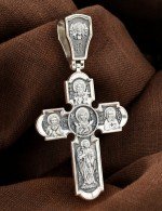Крест из серебра 925 пробы