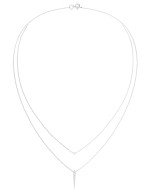 Колье из белого золота c бриллиантами