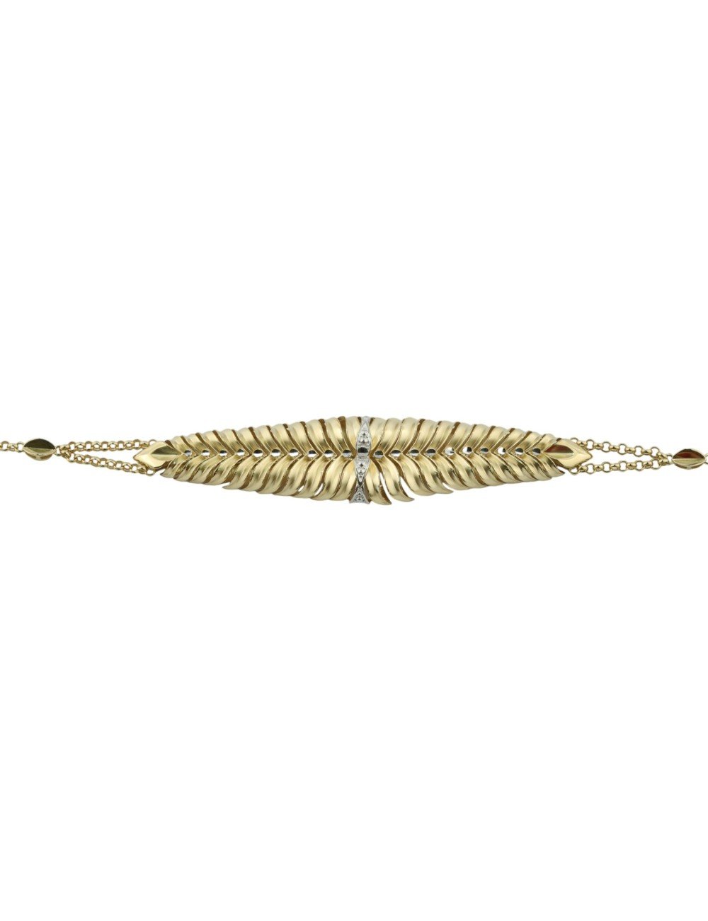 Браслет из лимонного золота