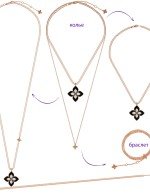 Колье из золота c бриллиантами и ониксом