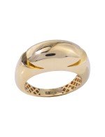 Кольцо из лимонного золота