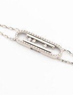 Браслет из белого золота c бриллиантами