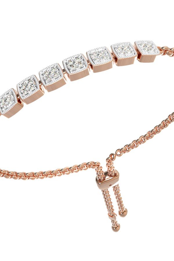 Браслет из золота c бриллиантами