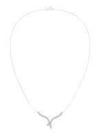 Колье из белого золота c бриллиантами